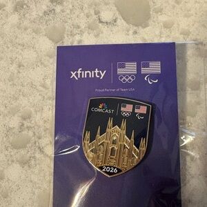 NWT Winter Olympics 2026 Limited Edition Pin Xfinity Comcast. Unopened, sealed